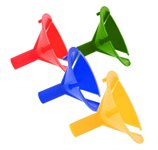 Насадка для крепления надутого воздушного шарика 100 шт. ассорти