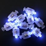 Набор светодиодов подсветки в воздушные шары белый свет 10 шт. с кнопкой