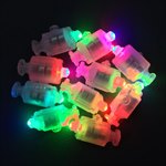 Набор светодиодов подсветки в воздушные шары разноцветный свет 10 шт. с кнопкой