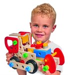 Конструктор Локомотив Eichhorn 8 вариантов сборки 125 деталей