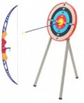 Игрушечное оружие Toy Target 55013 Лук и стрелы с мишенью на треноге
