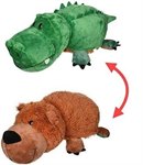 Вывернушка мягкая игрушка Медведь и Крокодил 40 см 1 Toy