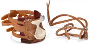 Лошадиная ферма Schleich Набор сбруи для лошади Ковбойское седло и уздечка
