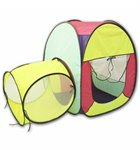 Игровой домик-палатка Квадрат с тоннелем 1 секция BELON