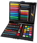 Большой Художественный набор для рисования, переносной, в футляре, 80 предметов ALEX 352-80