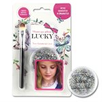 Гель-блёстки для тела и лица Lucky цвет серебряный Только для девочек Детская косметика