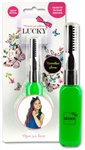 Детская тушь для волос Lucky цвет неоновый зелёный Только для девочек Детская косметика