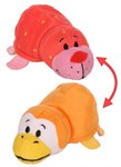Вывернушка Ням-Ням плюшевая Морской котик с ароматом клубники Пингвинчик с ароматом апельсиновой газировки 12 см 1 Toy
