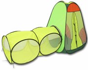 Игровой домик-палатка Конус с тоннелем 2 секции BELON