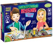 Электронный кубик набор для сборки модели Французские опыты Науки с Буки Bondibon ВВ2112