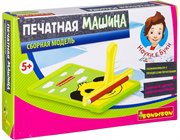 Печатная машина набор для сборки модели Французские опыты Науки с Буки Bondibon ВВ2591