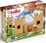 Конструктор из кирпичиков Крепость 2 модели TEIFOC 120 элементов