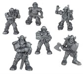 Имперские штрафники Набор солдатиков Бронепехота Технолог, пакет