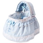 DeCuevas Кроватка для куклы с балдахином голубая серия Кэрол 52 см