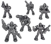 Найсталкеры Набор солдатиков Бронепехота Технолог, пакетт