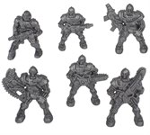 Киберспецназ Набор солдатиков Бронепехота Технолог, пакет