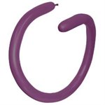 Твистинг Воздушные шары ШДМ пастель Бургундия, 260, 50 шт. Sempertex