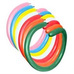 Твистинг Воздушные шары ШДМ пастель ассорти, 260, 100 шт. Sempertex