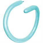 Твистинг Воздушные шары ШДМ пастель Аквамарин, 260, 50 шт. Sempertex