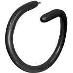 Твистинг Воздушные шары ШДМ пастель Черный, 260, 50 шт. Sempertex