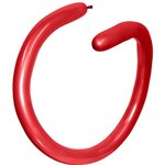 Твистинг Воздушные шары ШДМ кристалл Красный, 260, 50 шт. Sempertex