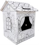 Домик В гостях у лета картонная раскраска Балуем и Балуемся