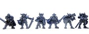 Ополченцы планеты Гелион Косари Набор солдатиков Бронепехота Технолог, пакет
