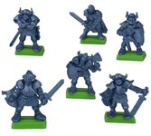 Ополченцы планеты Гелион Косари Набор солдатиков Бронепехота Технолог, пакет