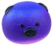 Сквиши М-м-мняшка игрушка-антистресс Мишка-шар 1Toy