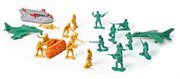 Солдатики с авиацией и кораблем Игровой набор Тилибом Братья по оружию 21 шт