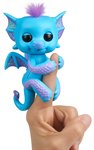 FINGERLINGS дракон Тара интерактивный голубой фиолетовый WowWee