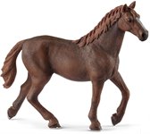 Английская чистокровная верховая кобыла  Фигурка лошади для конюшни Schleich 13855