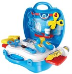 Игровой набор Профи Доктор в чемоданчике 18 предметов