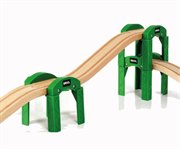 BRIO Набор двухуровневой деревянной железной дороги БРИО 33981