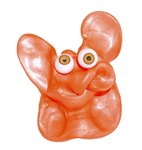 Жвачка для рук NEOGUM Monster Монстр с глазами оранжевый