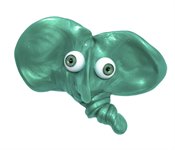 Жвачка для рук NEOGUM Monster Монстр с глазами зеленый