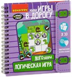 Логозавры компактная развивающая игра для путешествий BONDIBON ВВ2099