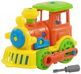 Конструктор-транспорт Паровоз Полесье