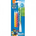 Праздничные музыкальные свечи для торта Happy Birthday to You Щенячий патруль 4 шт