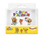 Праздничные свечи для торта Три кота 4 шт