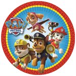Тарелки для праздничного стола 18 см одноразовые Щенячий патруль