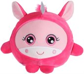 Squishimals Розовый единорог мягкая игрушка антистресс 20 см 1Toy