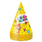 Колпаки праздничные 6 шт Три кота