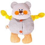 Игрушка грелка Доктор Мякиш Мишутка с вишнёвыми косточками РазоГРЕЛКА Мякиши