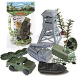 Игровой набор для игры в солдатики Секретный объект БИПЛАНТ