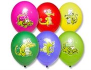 Воздушный шар 14" Disney крокодильчик Свомпи 25 шт.