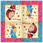 Салфетки праздничные Машины сказки 33*33 см 20 шт Маша и Медведь