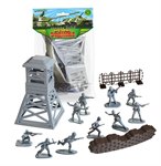 Игровой набор для игры в солдатики Блокпост БИПЛАНТ