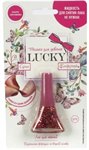 Детский лак для ногтей Lucky Конфетти цвет 25К розовый с блёстками Только для девочек Детская косметика