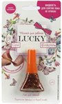 Детский лак для ногтей Lucky Конфетти цвет 12К тёмно-золотой с блёстками Только для девочек Детская косметика